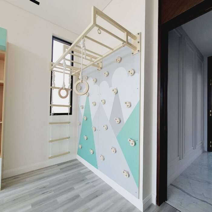 Climbing Wall With Vinyl Sticker 4